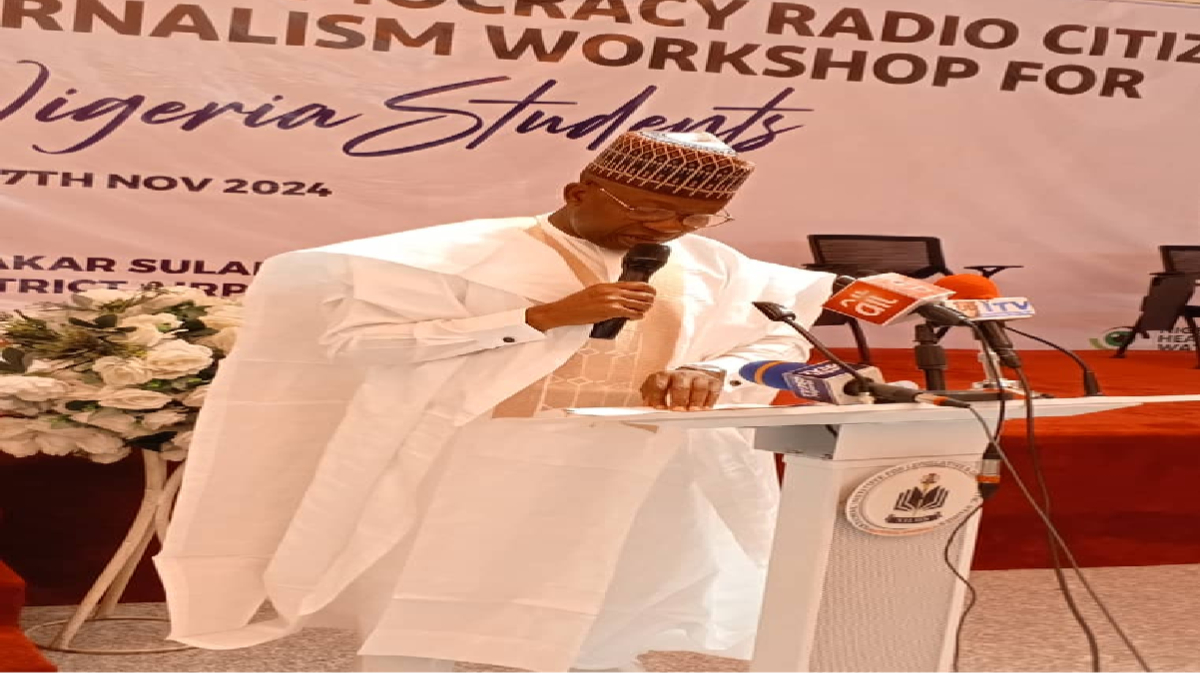 NILDS Director General, Prof. Abubakar Sulaiman, declared the workshop open