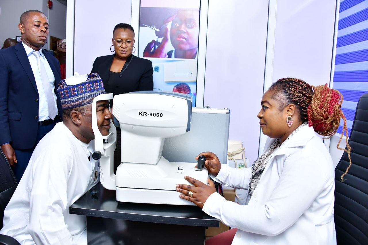 Brig Gen. Buba Marwa commissions NDLEA Vision Centre in Abuja to promote eye health and staff welfare