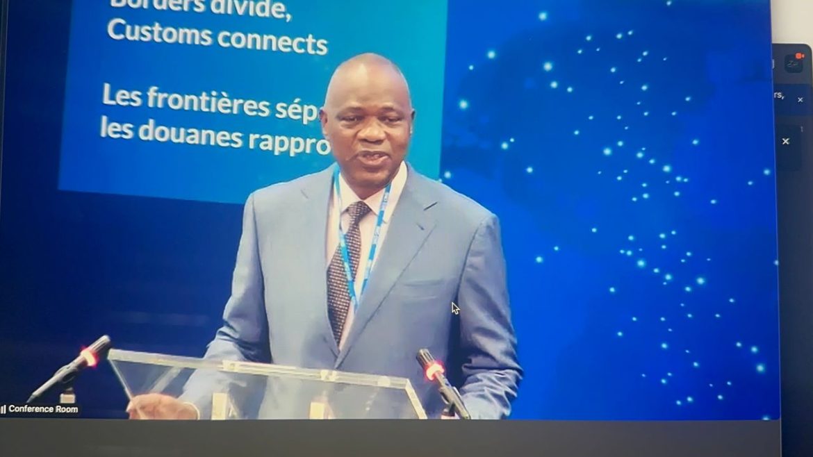 CGC Adewale Adeniyi receiving applause following his election as Chair of the World Customs Organisation Council.