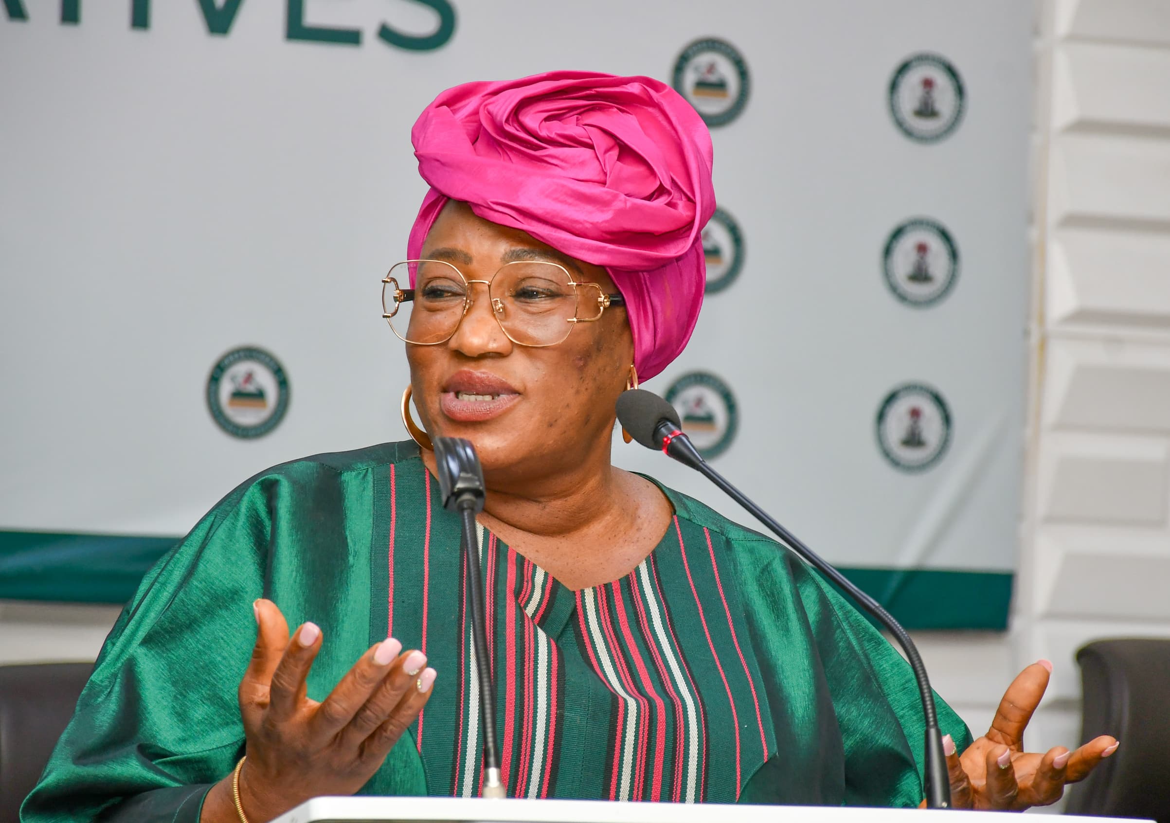 Rep. Chinwe Nnabuife during a press conference debunking ethnic and communal narratives about the Ogboji killings in Anambra.