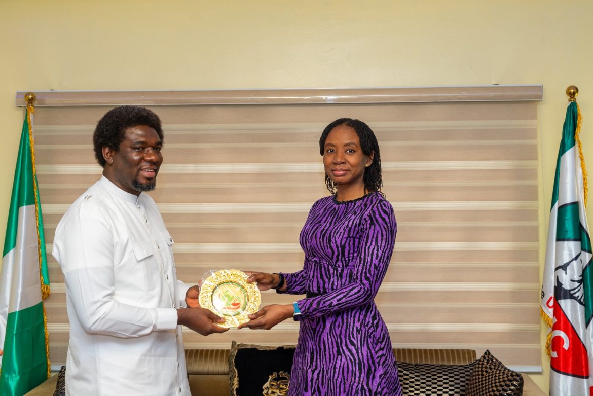 PenCom and TUC leaders at a meeting to safeguard Nigerian workers’ pensions.