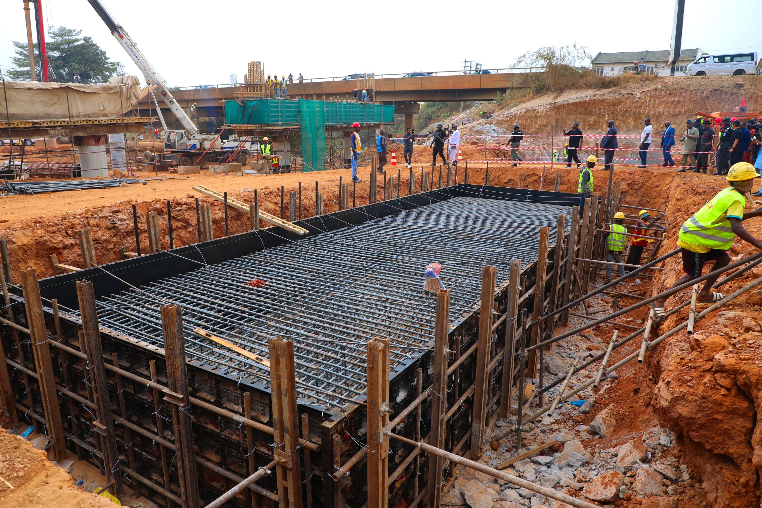 Inspection at Gishiri Road