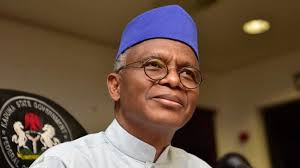 Former Kaduna State Governor Nasir El-Rufai arrives at the EFCC headquarters in Abuja amid corruption investigation.