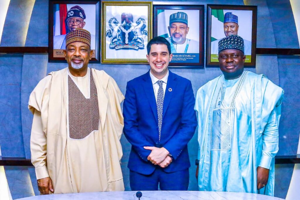 Nigeria’s agriculture minister meets UN delegation to promote youth participation and funding in agribusiness sector