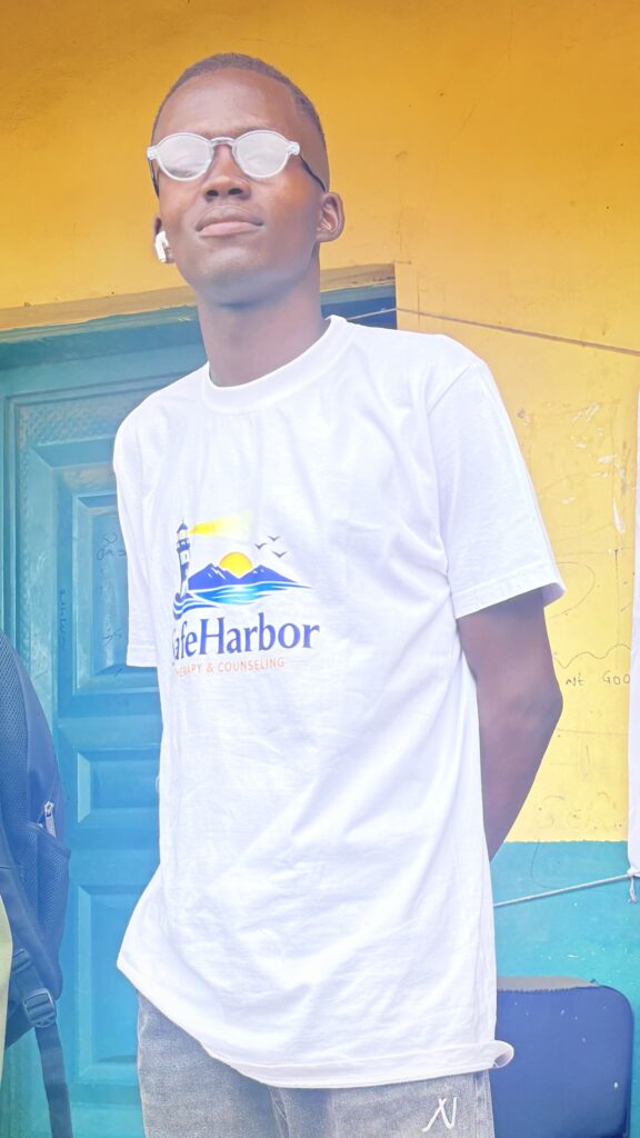Mohamed Awwal Yakubu speaking to students during a drug abuse awareness programme in Abuja.