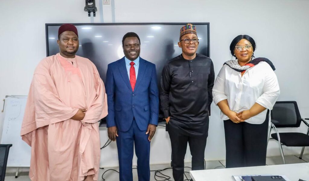 Thompson Sunday addressing participants at the Executive Industry Immersion Challenge programme in Abuja focused on industry-academia collaboration and talent development.