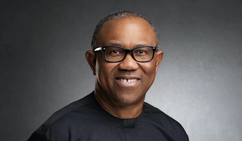 Peter Obi during a political event in Abuja after being cleared to contest the Nigeria Democratic Congress presidential primary for the 2027 election.