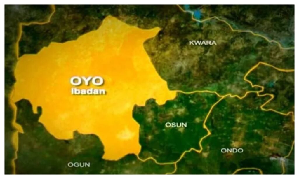 Church worshippers gathered inside a church as Christian leaders call for stronger security measures in Oyo State