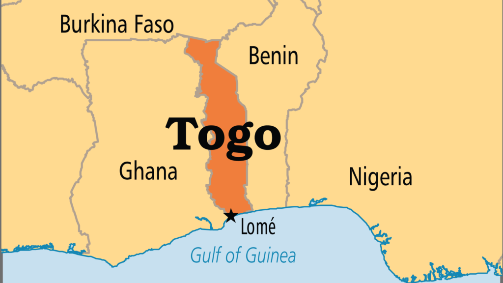 Travellers arriving at an airport in Togo following the country’s new visa-free policy for African citizens