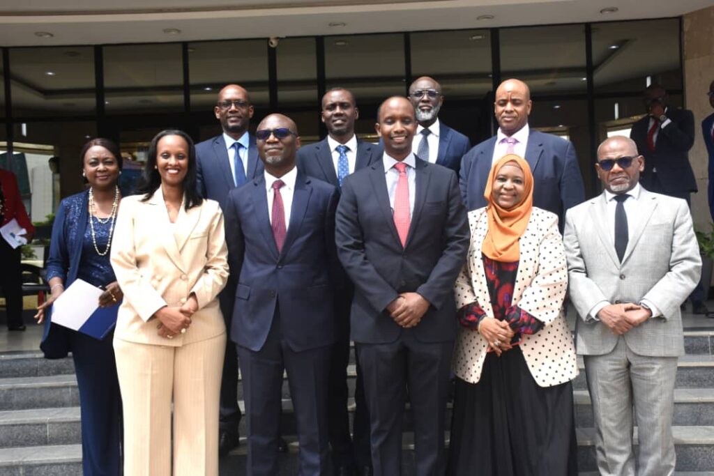 SEC Director-General Dr. Emomotimi Agama signs an MoU with Rwanda's Capital Market Authority to promote African capital market integration, investment growth, and regulatory collaboration.