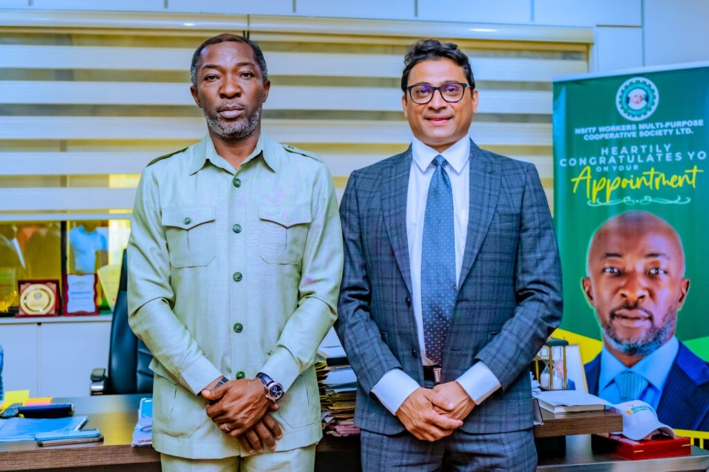 Officials of NSITF and Rand Mutual during the signing of a partnership agreement focused on workers’ protection and workplace safety.