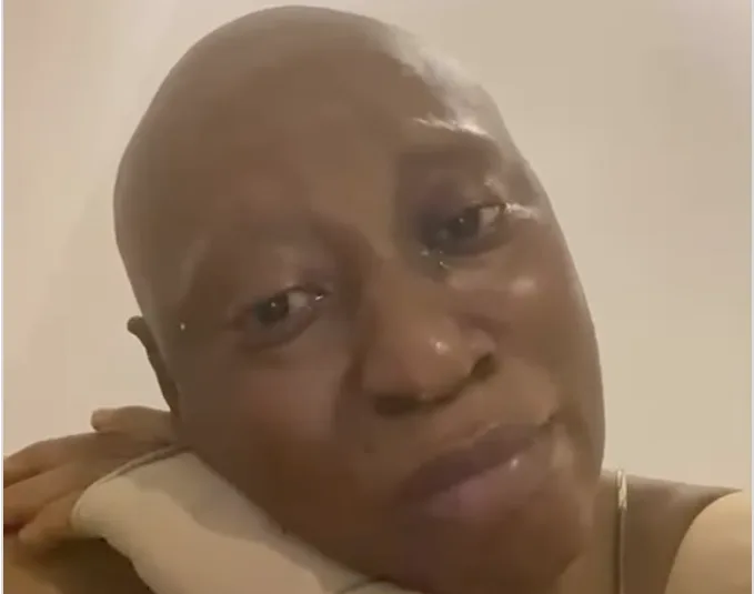 Cynthia Anijekwu in an emotional video appealing for financial support after announcing that her cancer has returned and requires urgent treatment