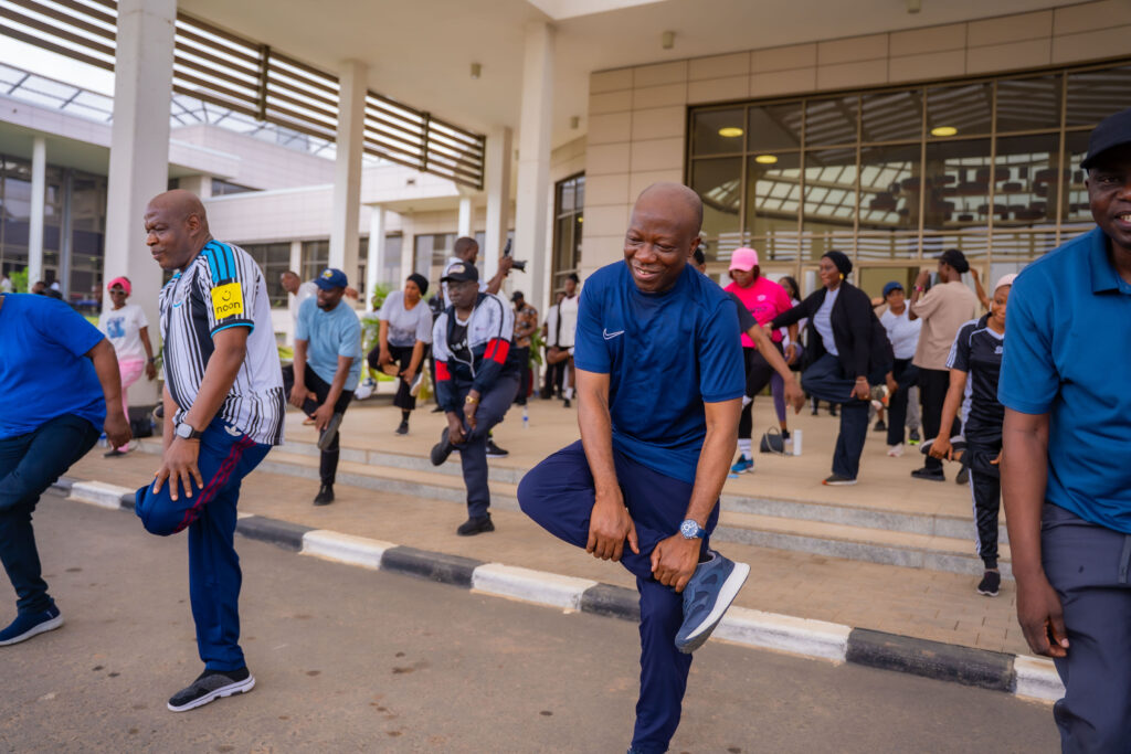 NILDS management and staff taking part in the DG's Social and Sports Day activities.