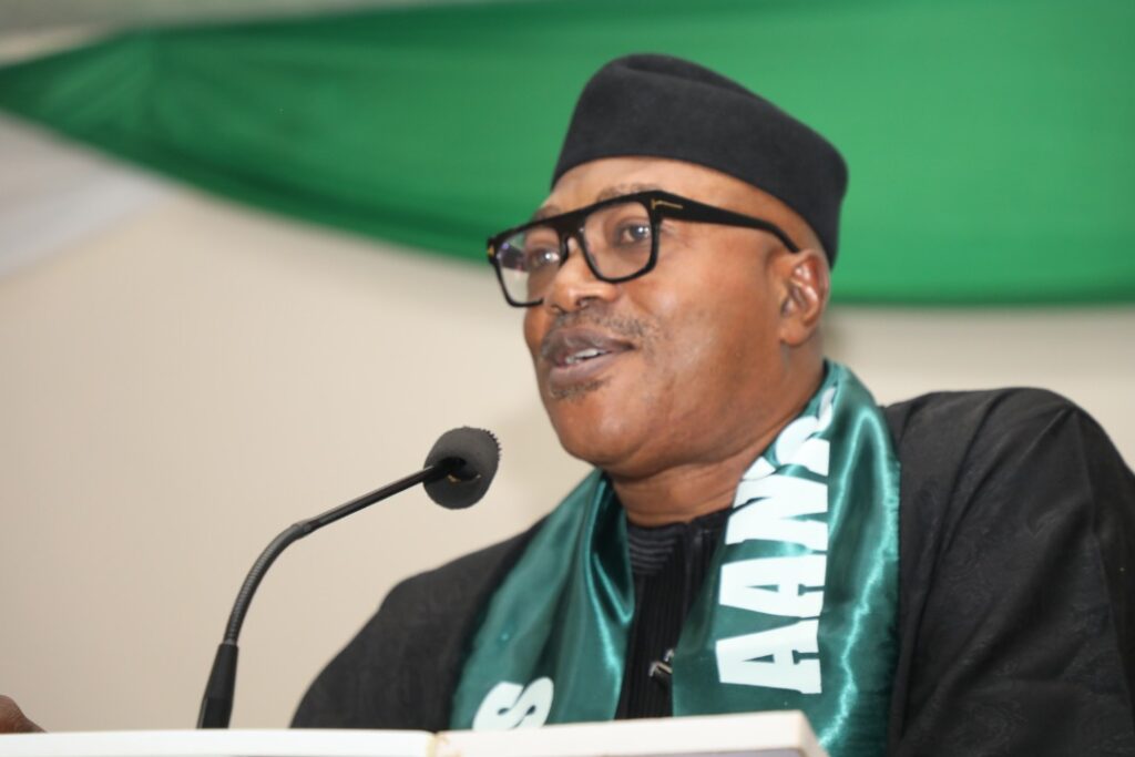Security expert and former DSS director Mike Ejiofor speaking during an interview, calling for stronger security measures amid concerns over a potential US troop drawdown