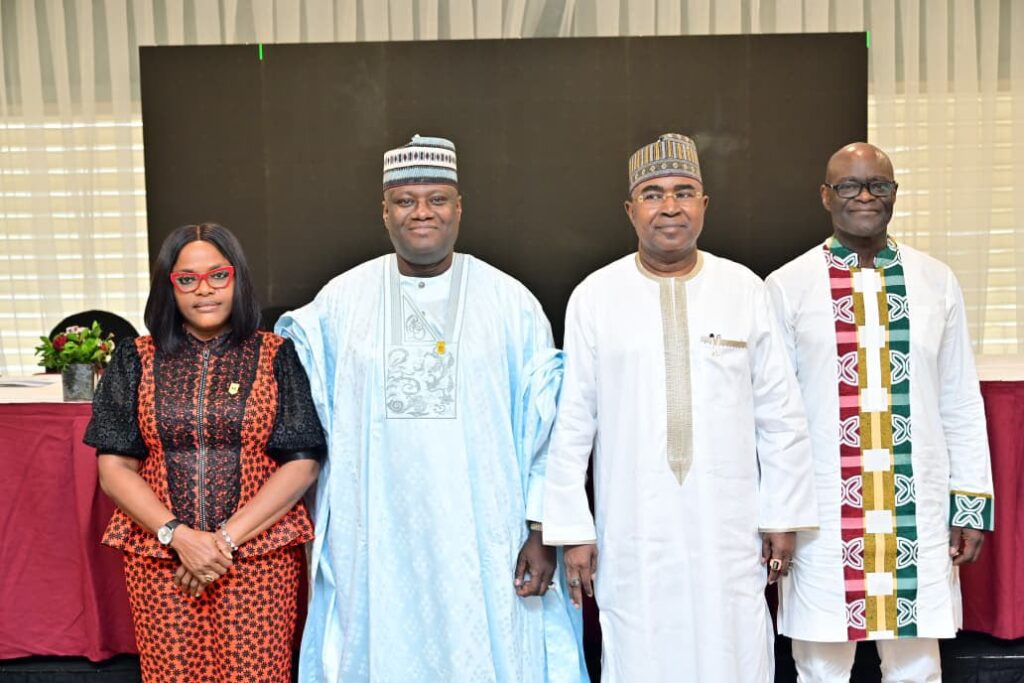 Government officials and stakeholders at a National Drug Use Summit on combating drug abuse and trafficking in Nigeria.