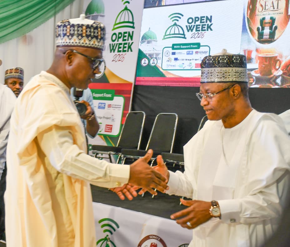 Speaker of the House of Representatives Abbas Tajudeen addressing a forum on the proposed state police system in Abuja.
