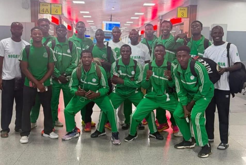 Team Nigeria arrives in Alexandria, Egypt, ahead of the 2026 African U-18 and U-19 Volleyball Championship