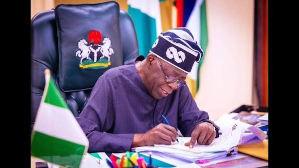 President Bola Tinubu signs the Federal Medical Centre, Oleh Establishment Bill into law.
