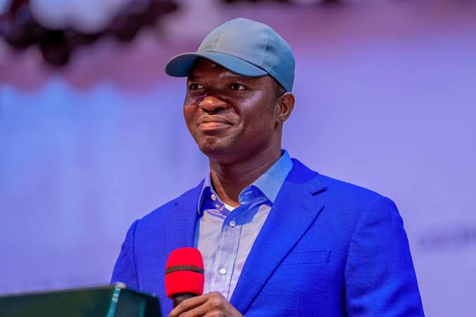 Ebonyi State Governor Francis Nwifuru addressing investors and promoting the state's investment opportunities and secure business environment.