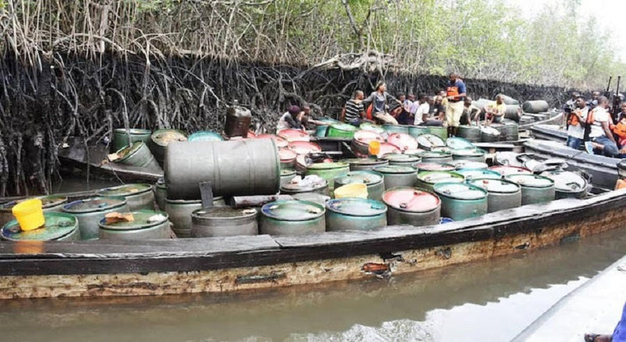 Members of the House of Representatives (Nigeria) Special Committee on Crude Oil Theft during a session discussing proposals for tougher laws and a special court to prosecute oil thieves and pipeline vandals in Nigeri