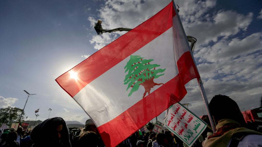 Lebanese parliament building in Beirut
