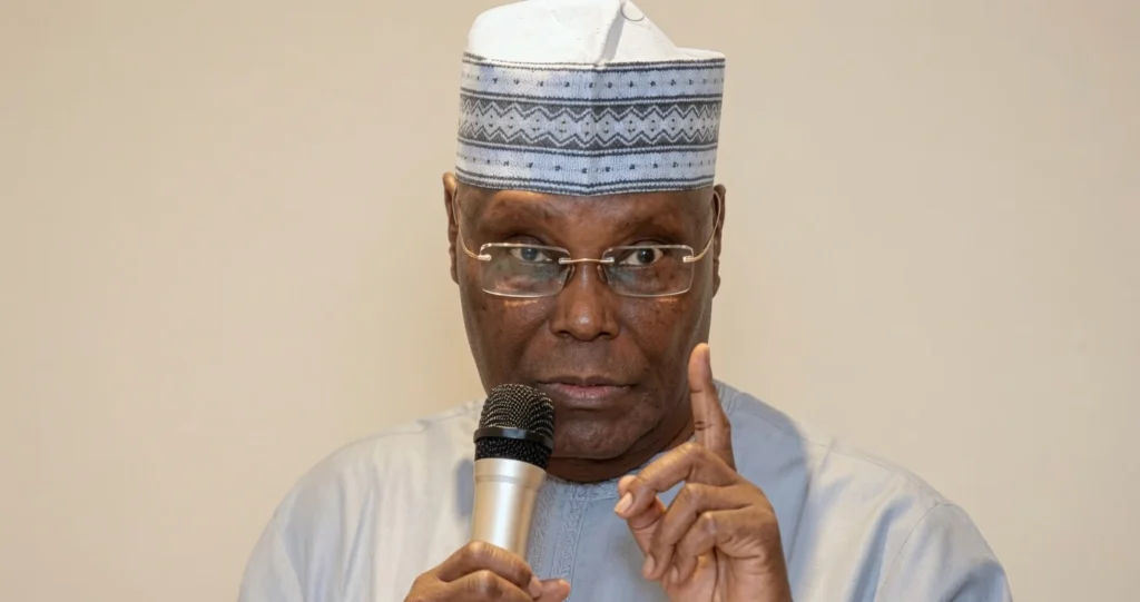 Former Vice President Atiku Abubakar speaks on an unauthorised credit alert involving his private bank account.