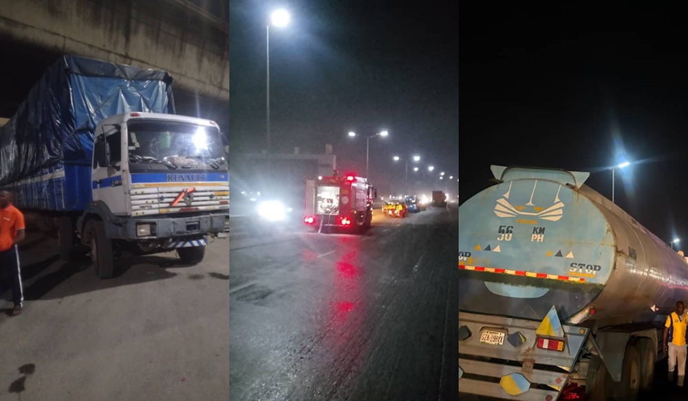 LASEMA officials respond to fire and road incidents in Lagos