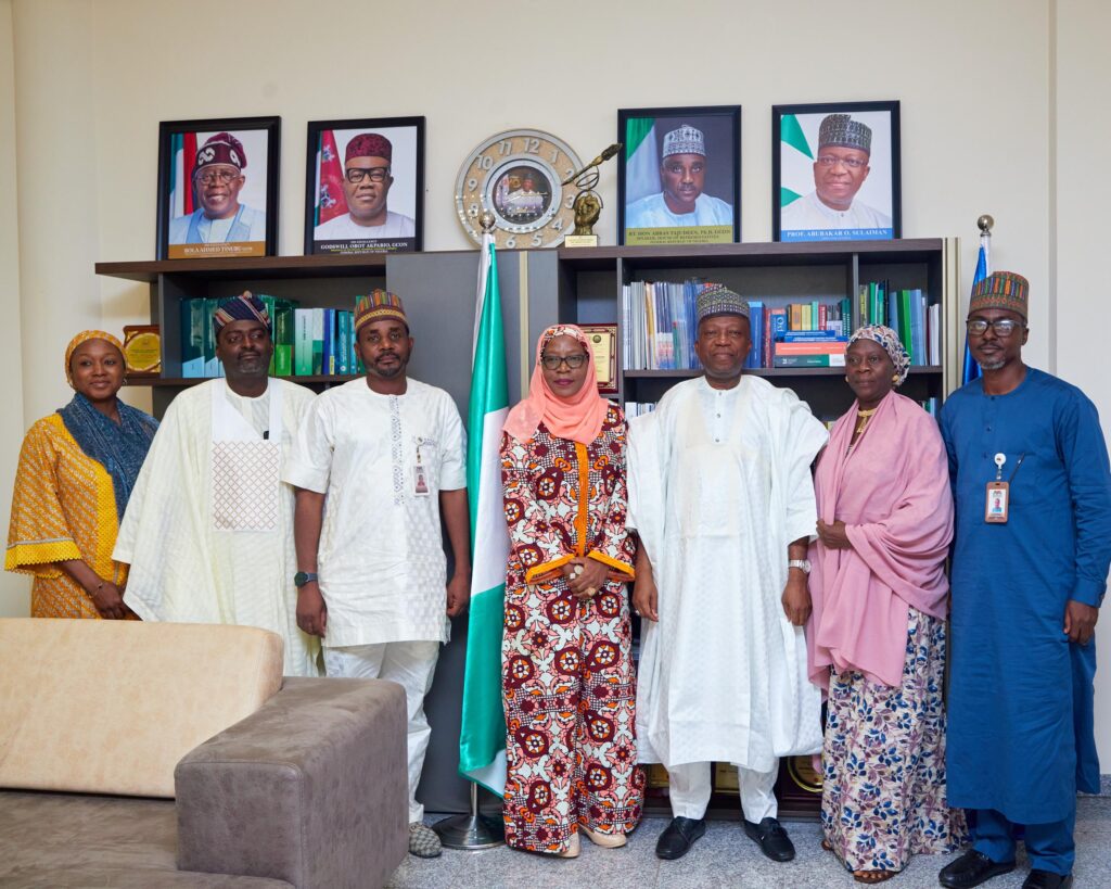 NILDS and NTA Parliament officials during a meeting on democratic governance.