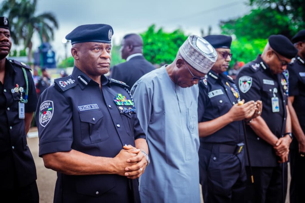 IGP Olatunji Disu honours 10 police officers killed in Kebbi bandit clash