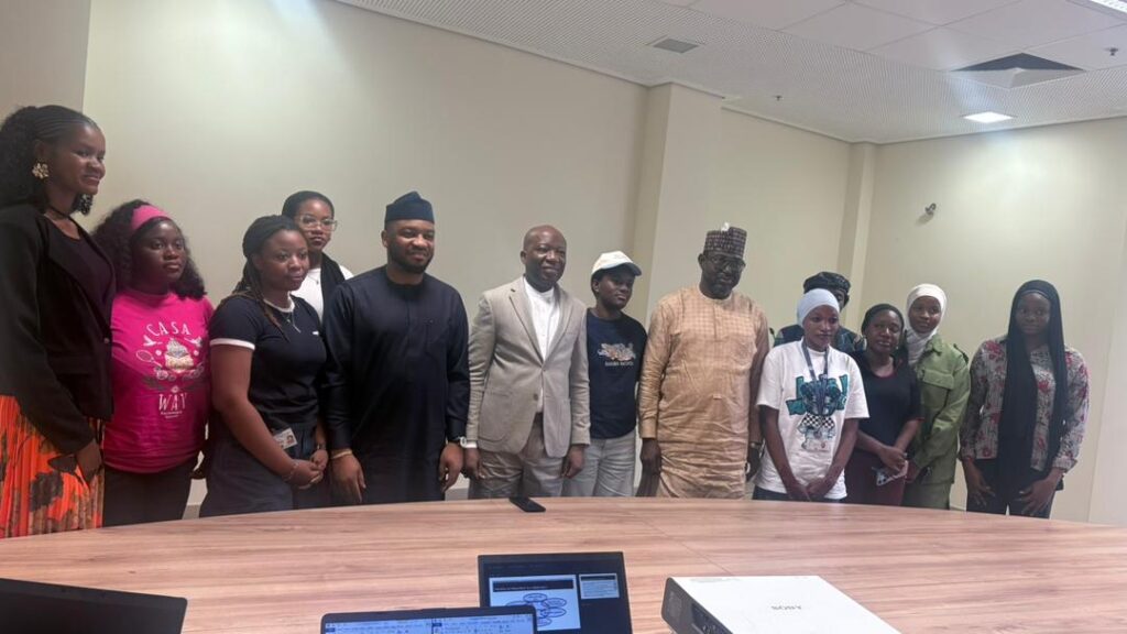 NILDS Director-General Professor Abubakar Suleiman addressing interns at the institute.