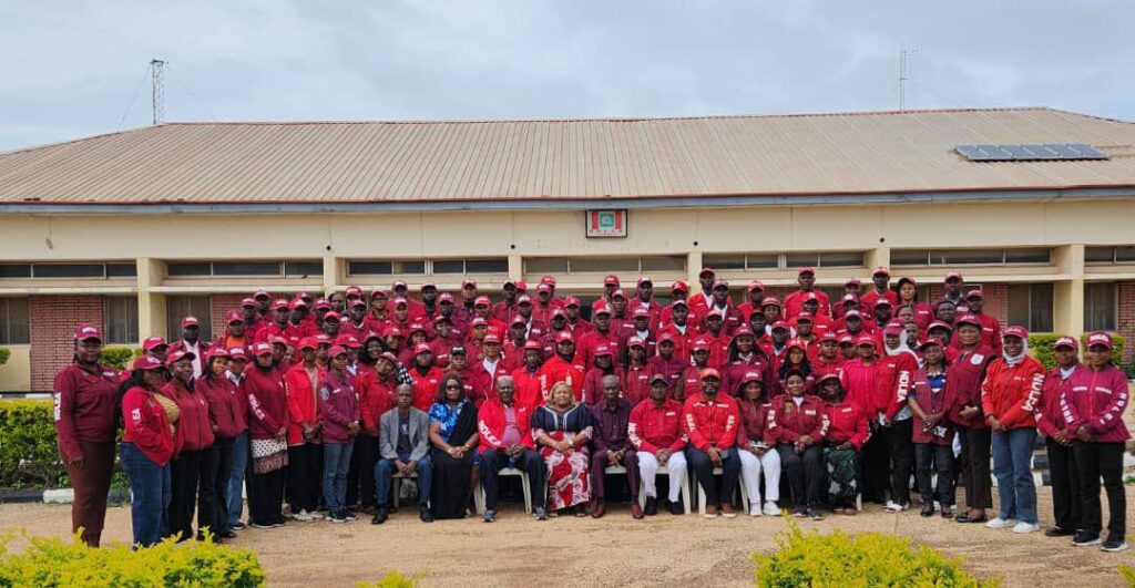 NDLEA officials during a training programme for counsellors at the agency’s academy in Jos, Plateau State