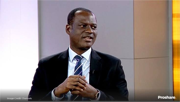 Finance Minister Taiwo Oyedele speaking on Nigeria’s economic reforms and household welfare.