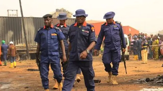 NSCDC personnel during an operation in Niger State