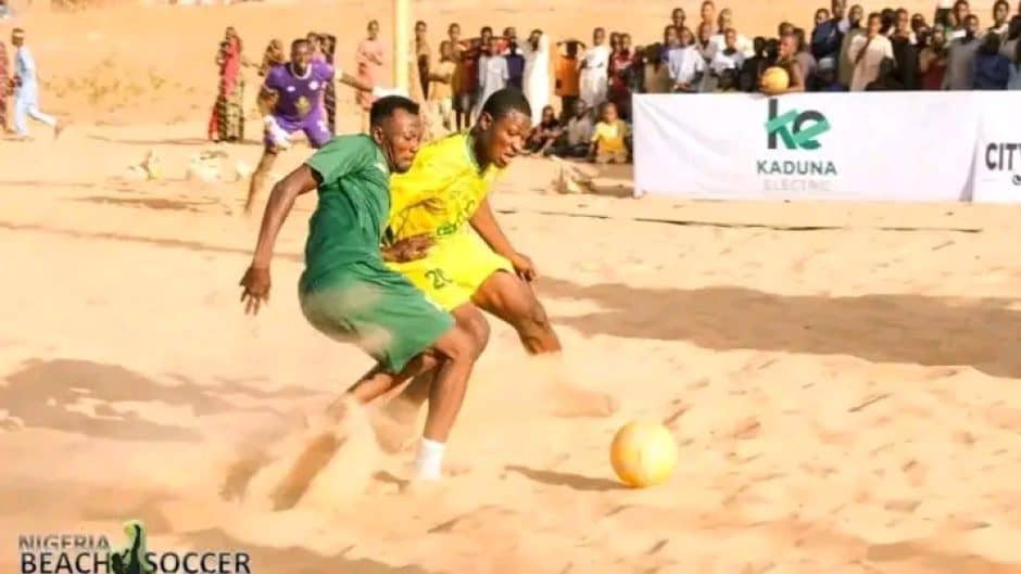 Kebbi Fishers BSC and Kada BSC players during the 2026 NBSL Super 4 Finals in Kaduna