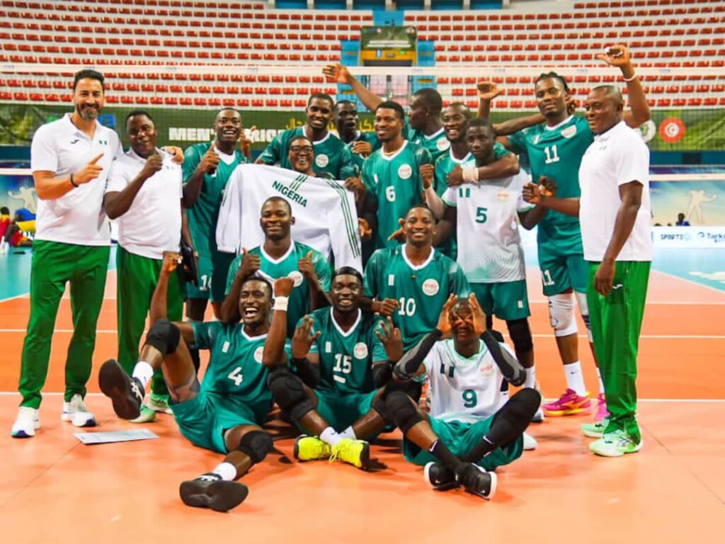 Nigeria men’s volleyball team prepares for quarterfinal clash against Morocco