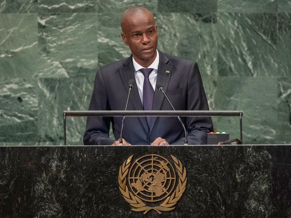 Former Haitian President Jovenel Moise, who was assassinated in 2021