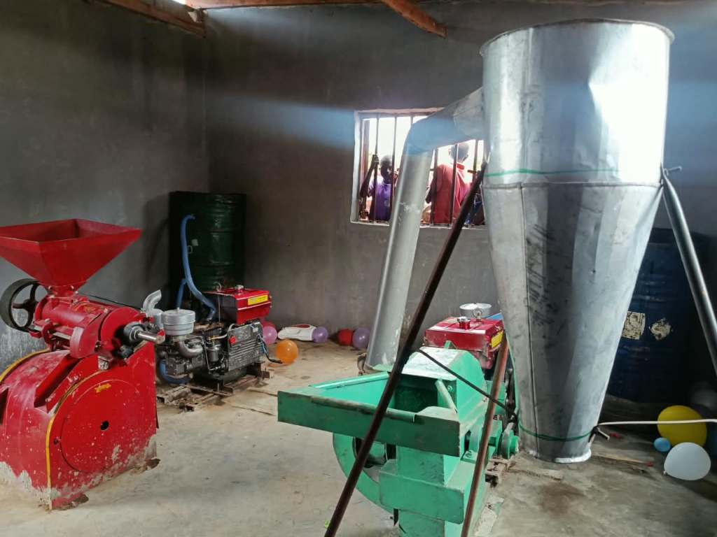 Women at the commissioning of a milling centre in Kilankwa II, Kwali Area Council, FCT.