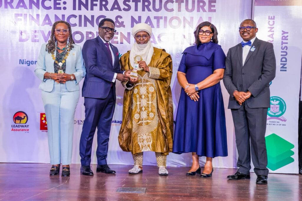 NAICOM officials at an event discussing insurers’ role in financing Nigeria’s infrastructure development.